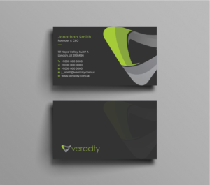 Design de Carte de Visite par Bold Pixels pour veracity | Design : #23424956