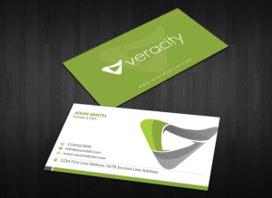 Business Card Design by Musa. A for veracity | Design: #23424440