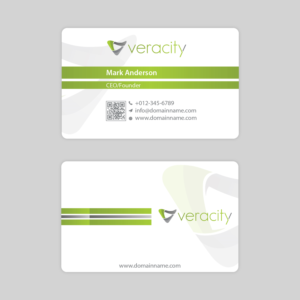 Business Card Design by Skytouch Solutions for veracity | Design: #23468604