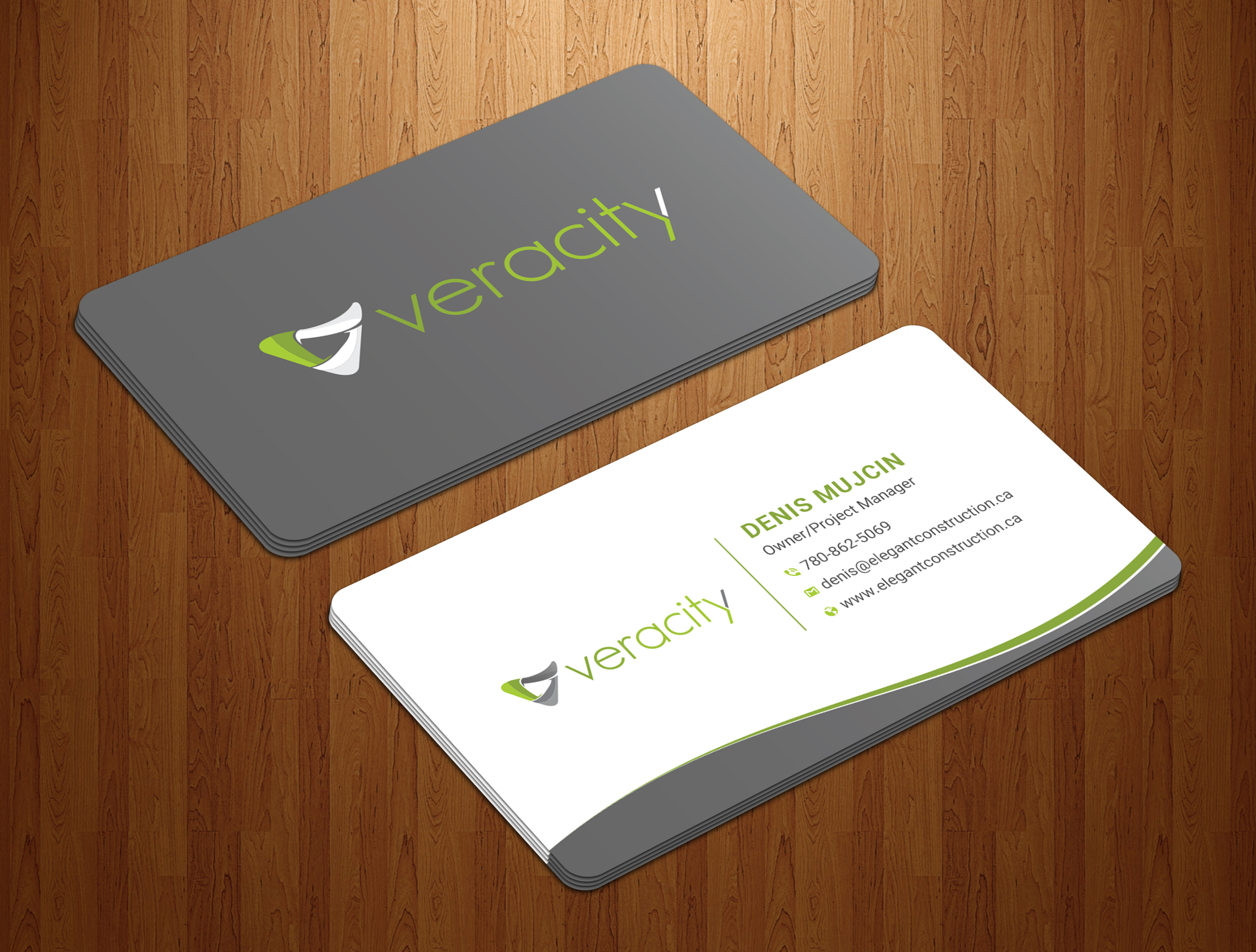 Business Card Design by Uttom 2 for veracity | Design #23418962