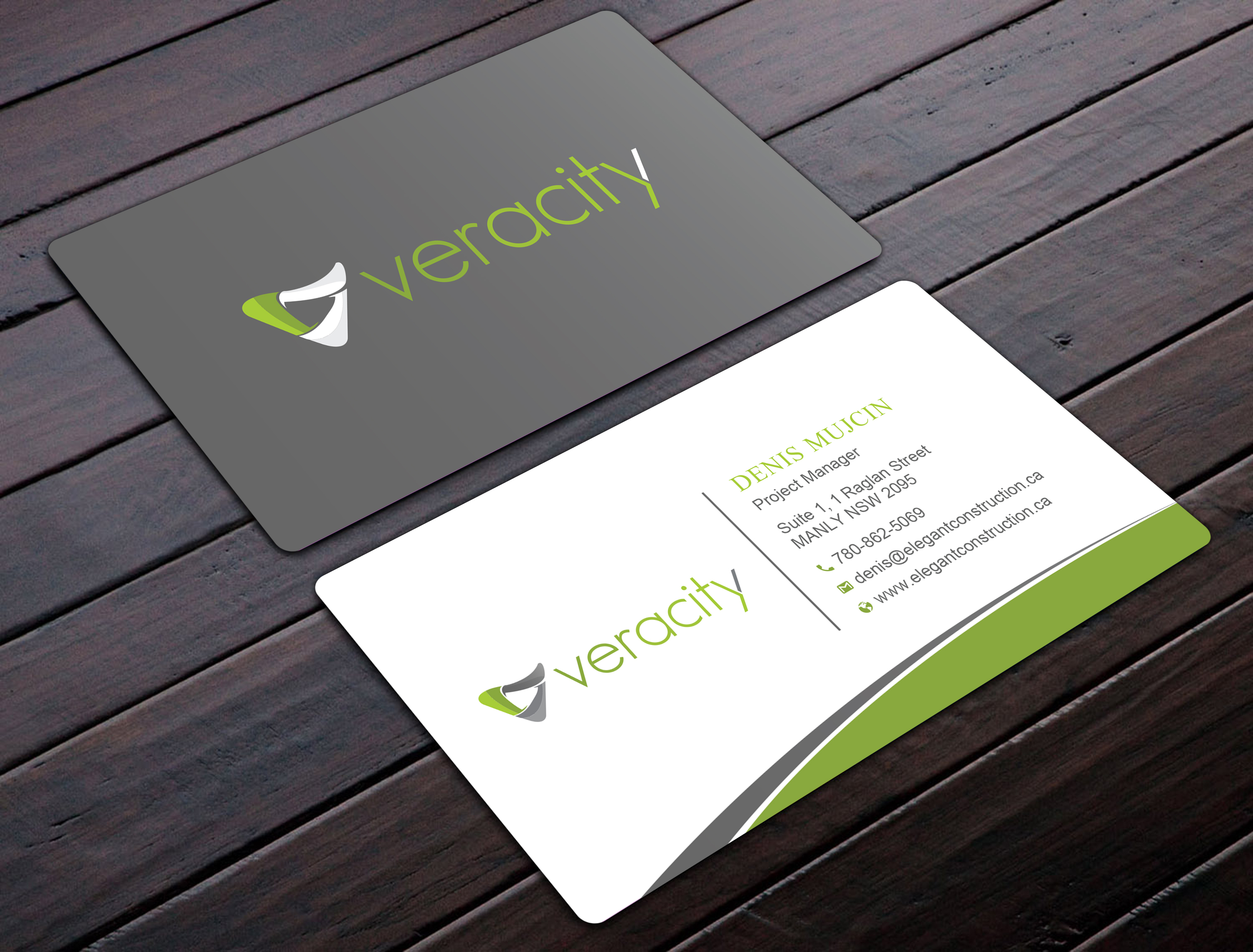 Design de Carte de Visite par Uttom 2 pour veracity | Design #23418987