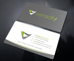 Business Card Design by Uttom 2 for veracity | Design: #23419001