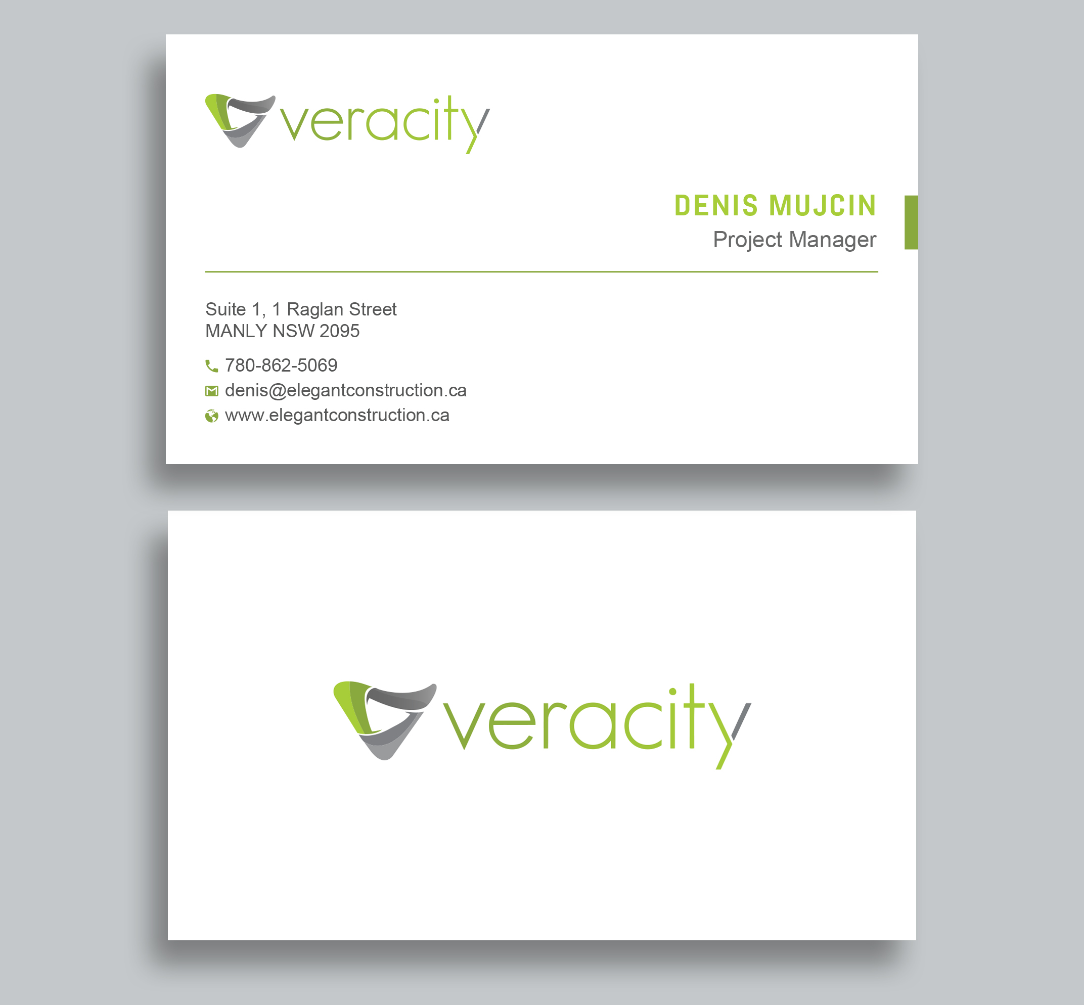 Design de Carte de Visite par Uttom 2 pour veracity | Design #23431076