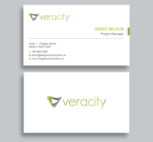 Business Card Design by Uttom 2 for veracity | Design: #23431076