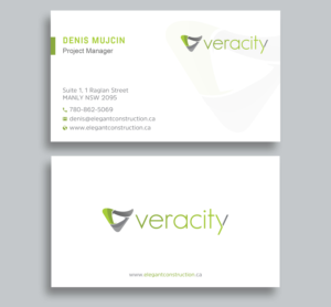 Business Card Design by Uttom 2 for veracity | Design: #23431082