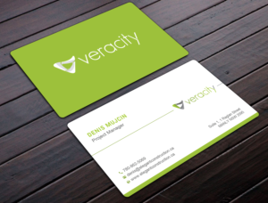 Business Card Design by Uttom 2 for veracity | Design: #23431084
