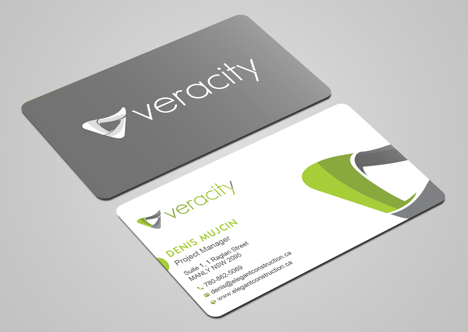 Design de Carte de Visite par Uttom 2 pour veracity | Design #23493007