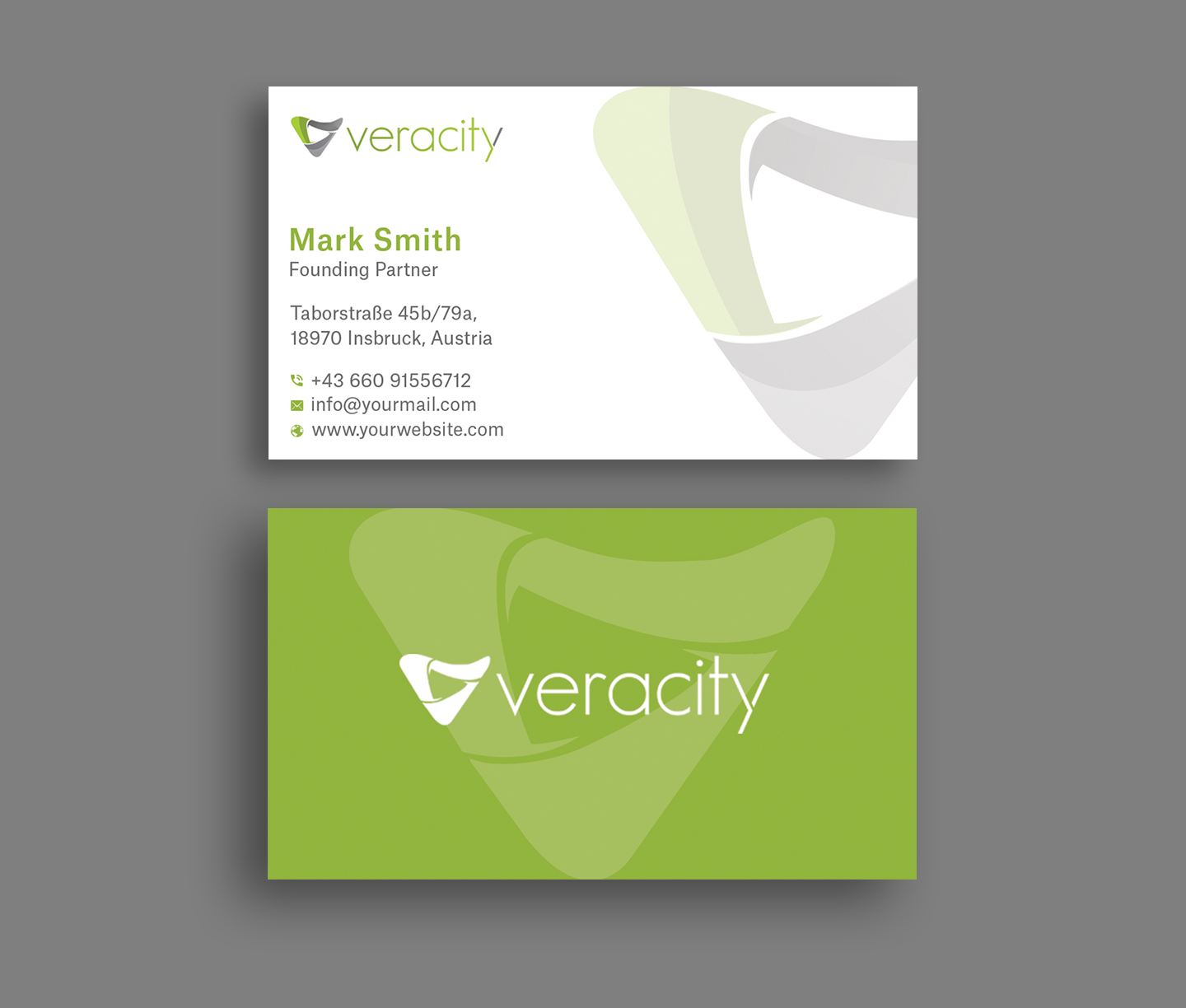 Business Card Design by Krishno for veracity | Design #23418732