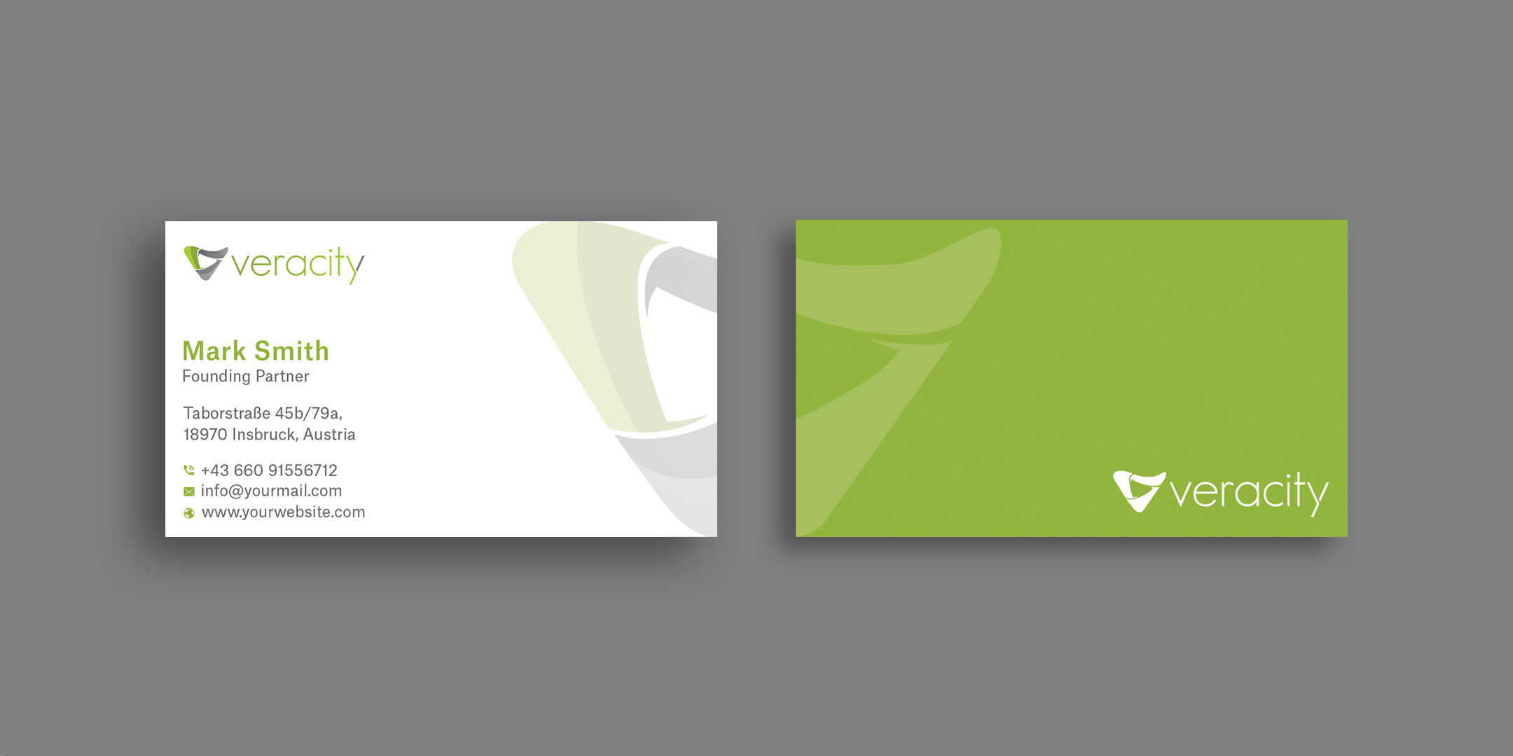 Business Card Design by Krishno for veracity | Design #23418733