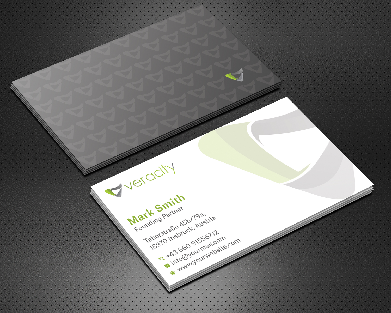 Design de Carte de Visite par Krishno pour veracity | Design #23418799