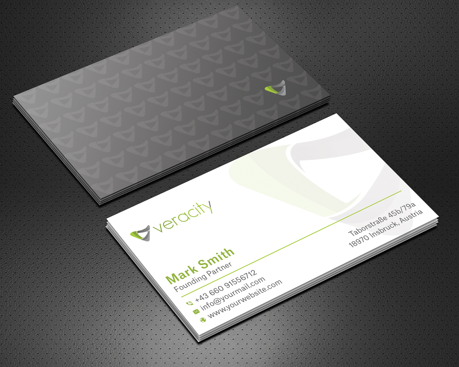 Design de Carte de Visite par Krishno pour veracity | Design #23418819