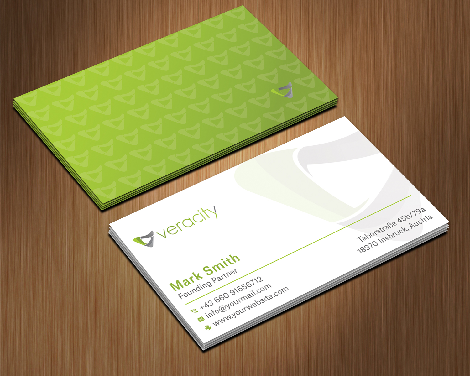 Design de Carte de Visite par Krishno pour veracity | Design #23418821