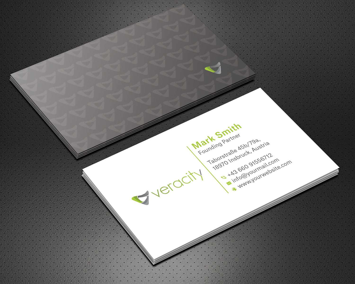 Business Card Design by Krishno for veracity | Design #23418846