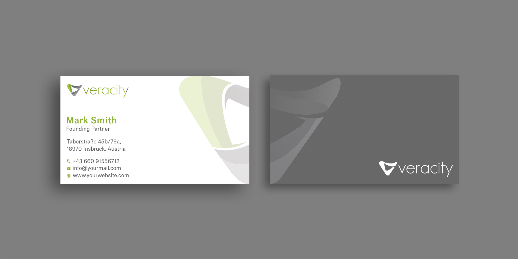 Design de Carte de Visite par Krishno pour veracity | Design #23421365