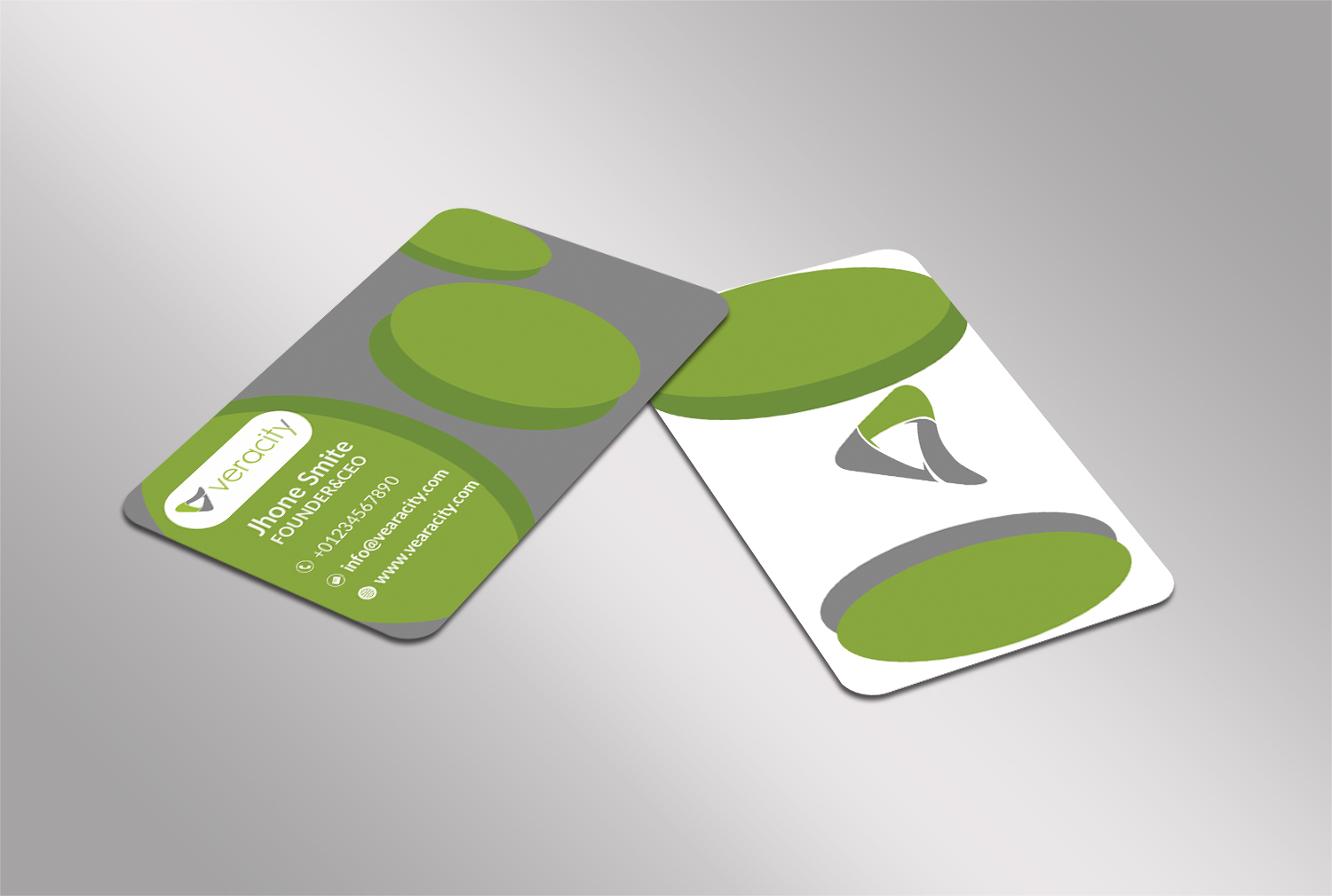 Business Card Design by Graphics Design Help for veracity | Design #23438718