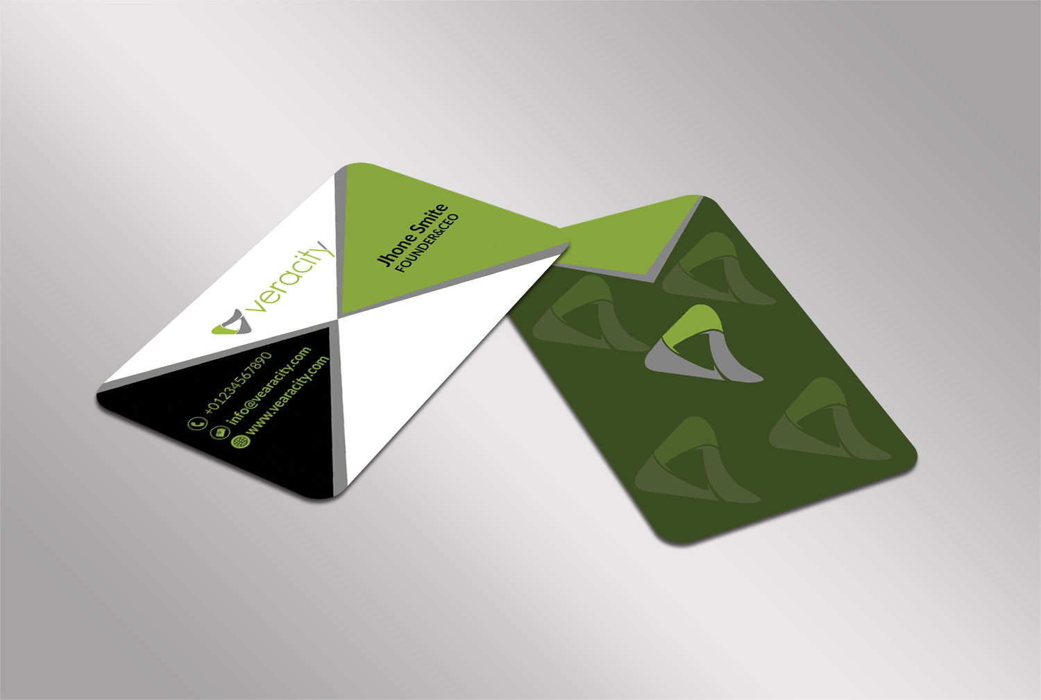 Design de Carte de Visite par Graphics Design Help pour veracity | Design #23438727