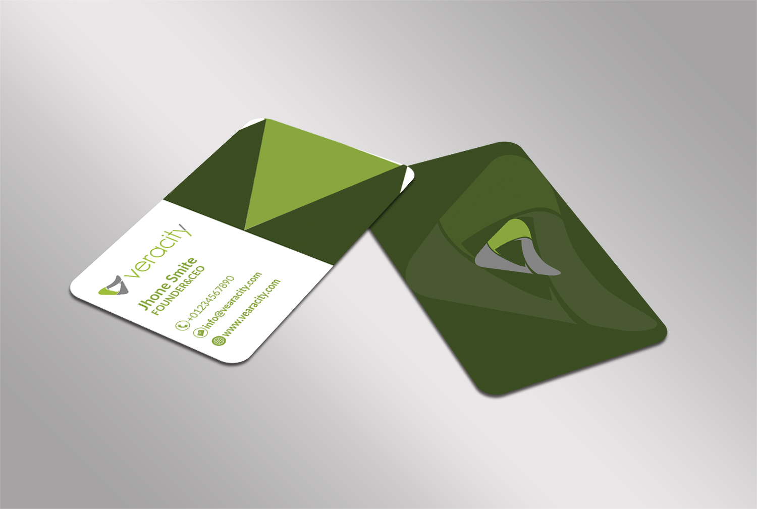 Design de Carte de Visite par Graphics Design Help pour veracity | Design #23438728