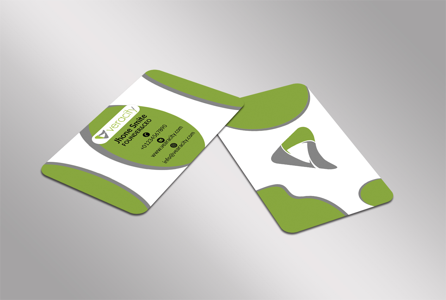 Design de Carte de Visite par Graphics Design Help pour veracity | Design #23438733