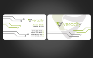 Business Card Design by Graphics Design Help for veracity | Design: #23438734