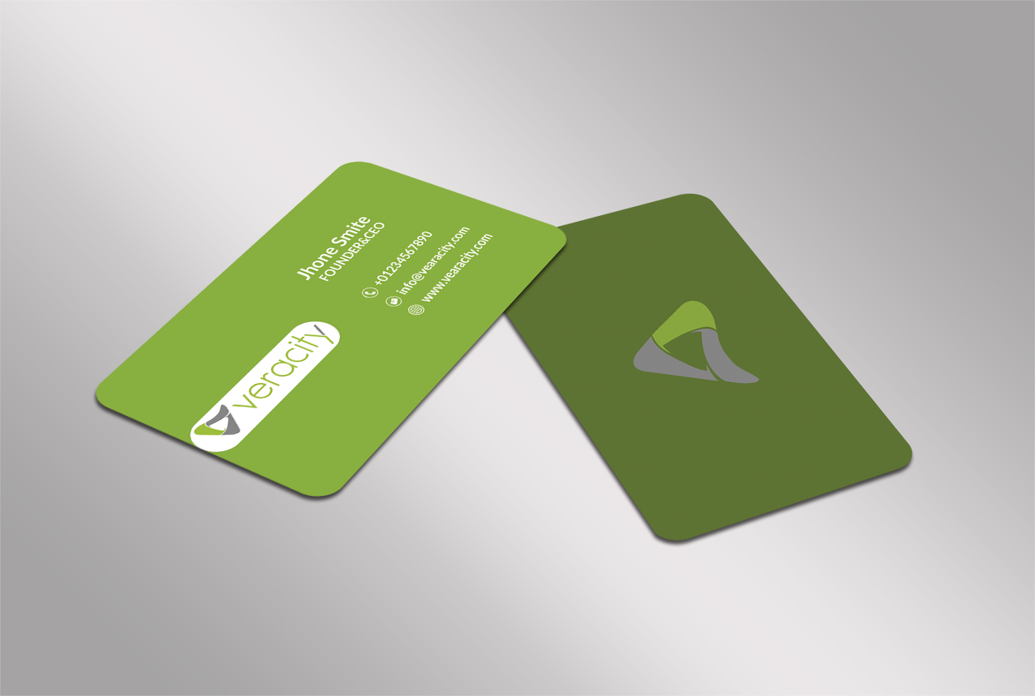 Design de Carte de Visite par Graphics Design Help pour veracity | Design #23438740