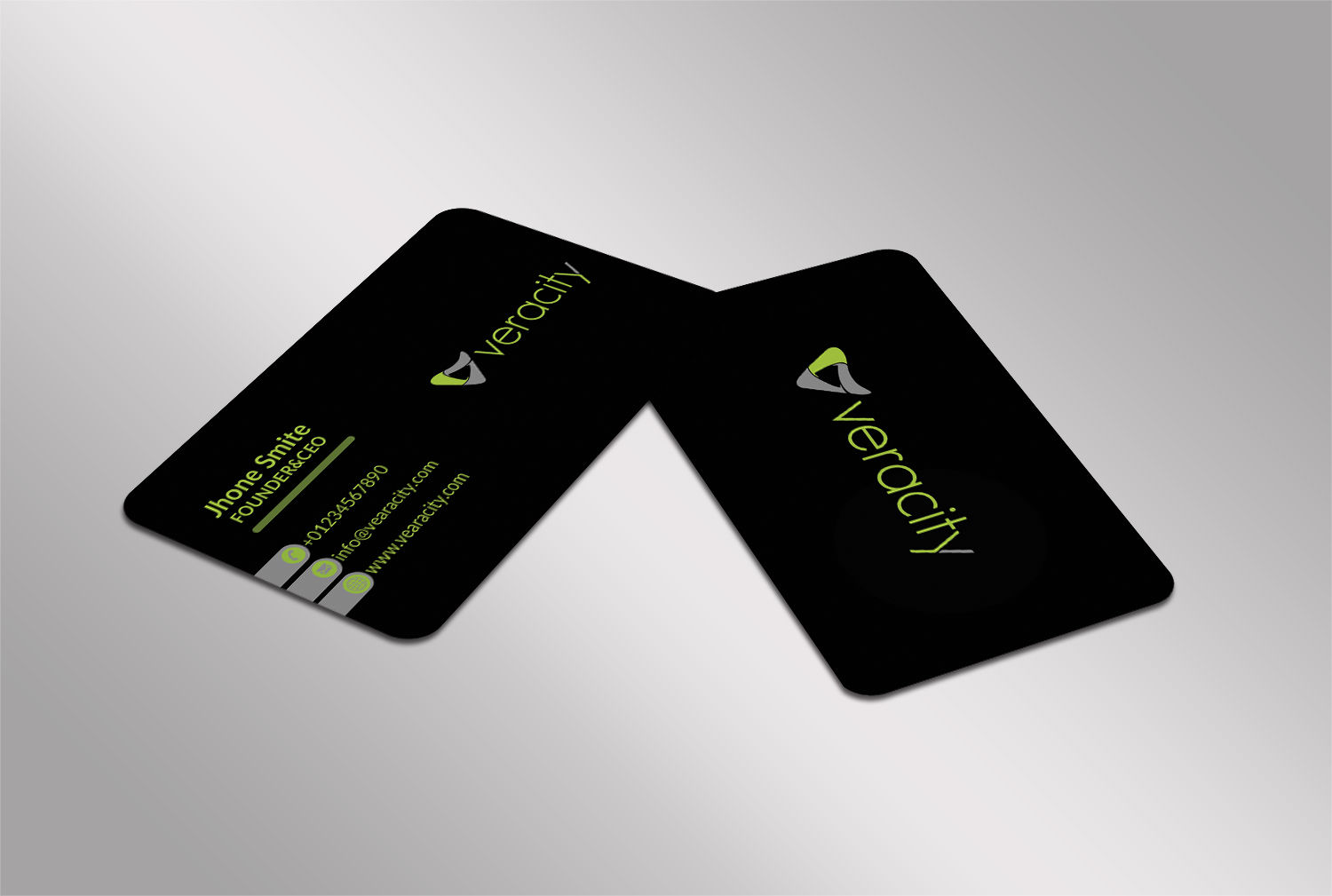 Design de Carte de Visite par Graphics Design Help pour veracity | Design #23438754