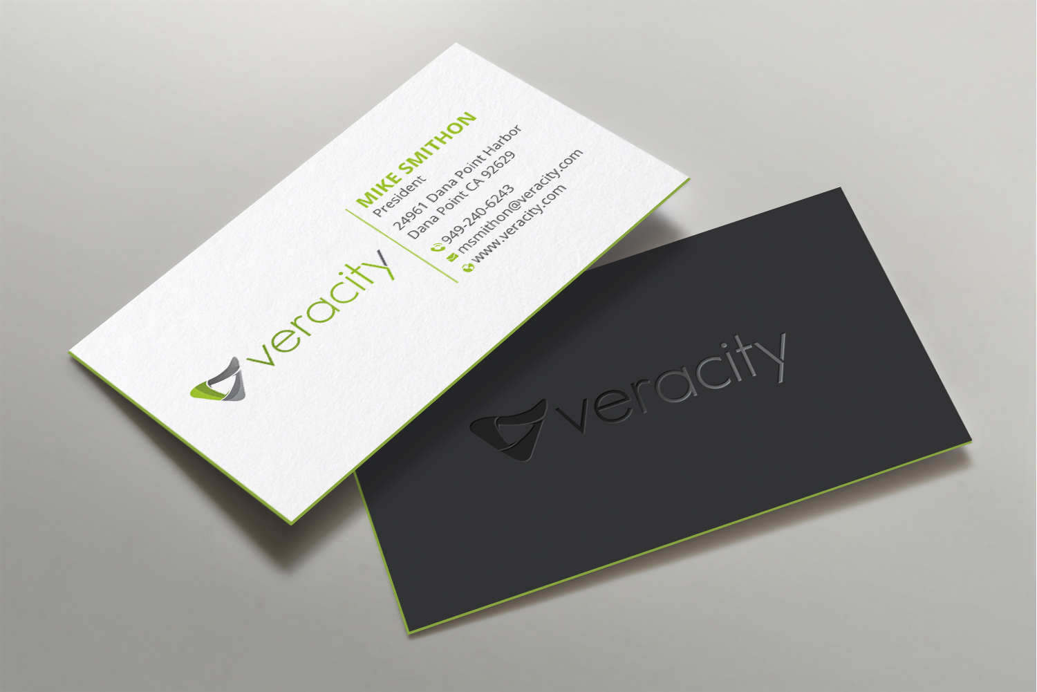 Design de Carte de Visite par DesignShout pour veracity | Design #23425091