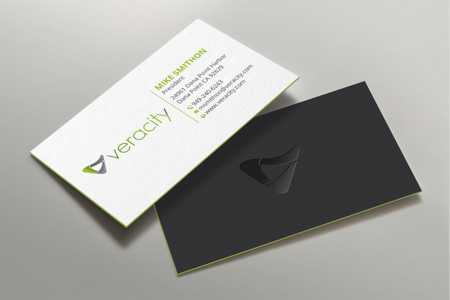 Business Card Design by DesignShout for veracity | Design #23425092