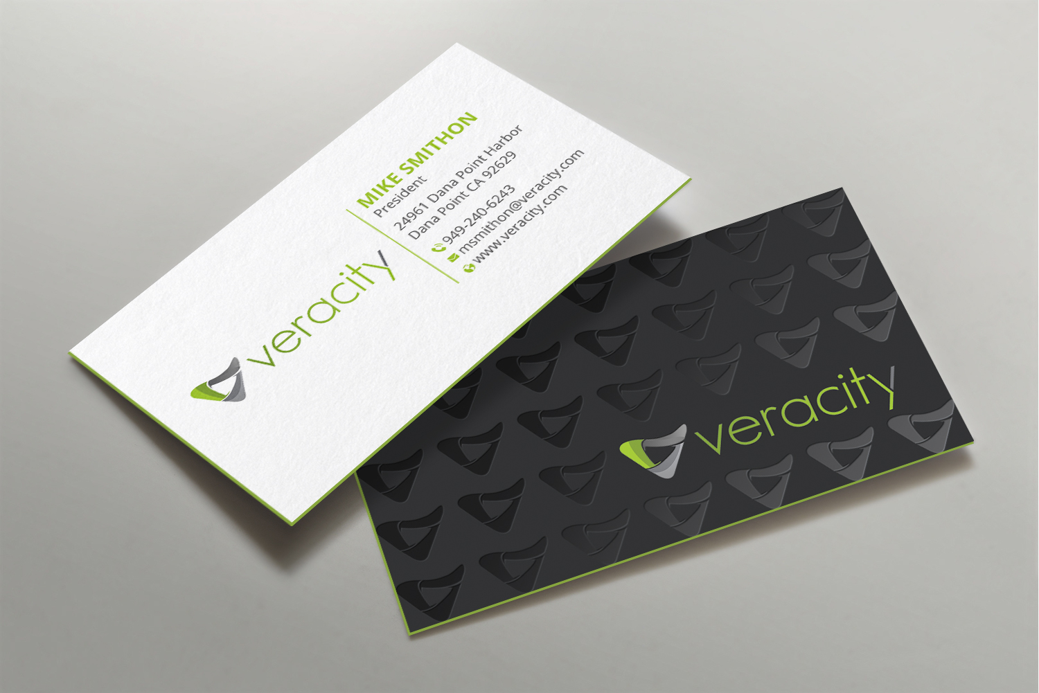 Business Card Design by DesignShout for veracity | Design #23425128