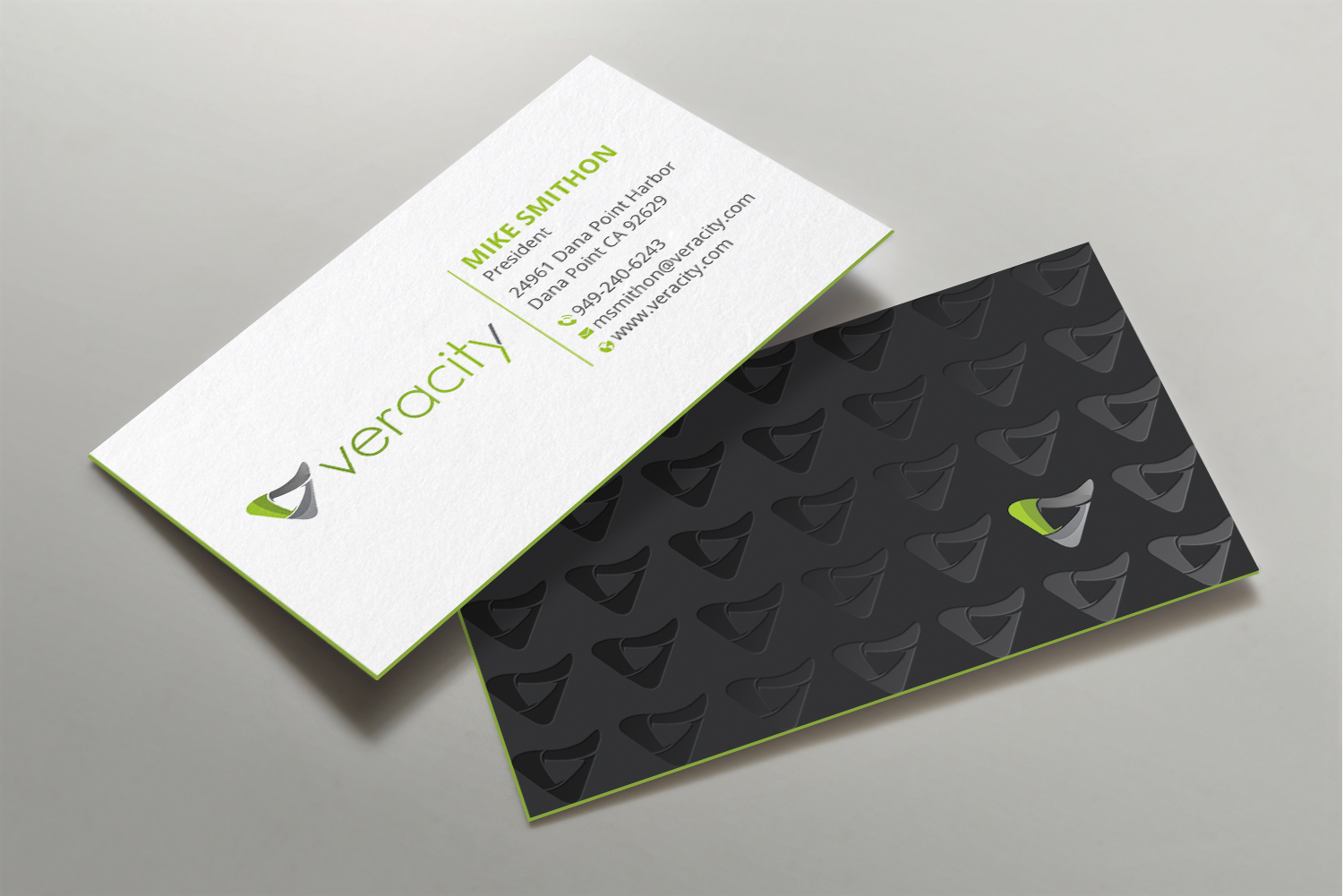 Business Card Design by DesignShout for veracity | Design #23425129