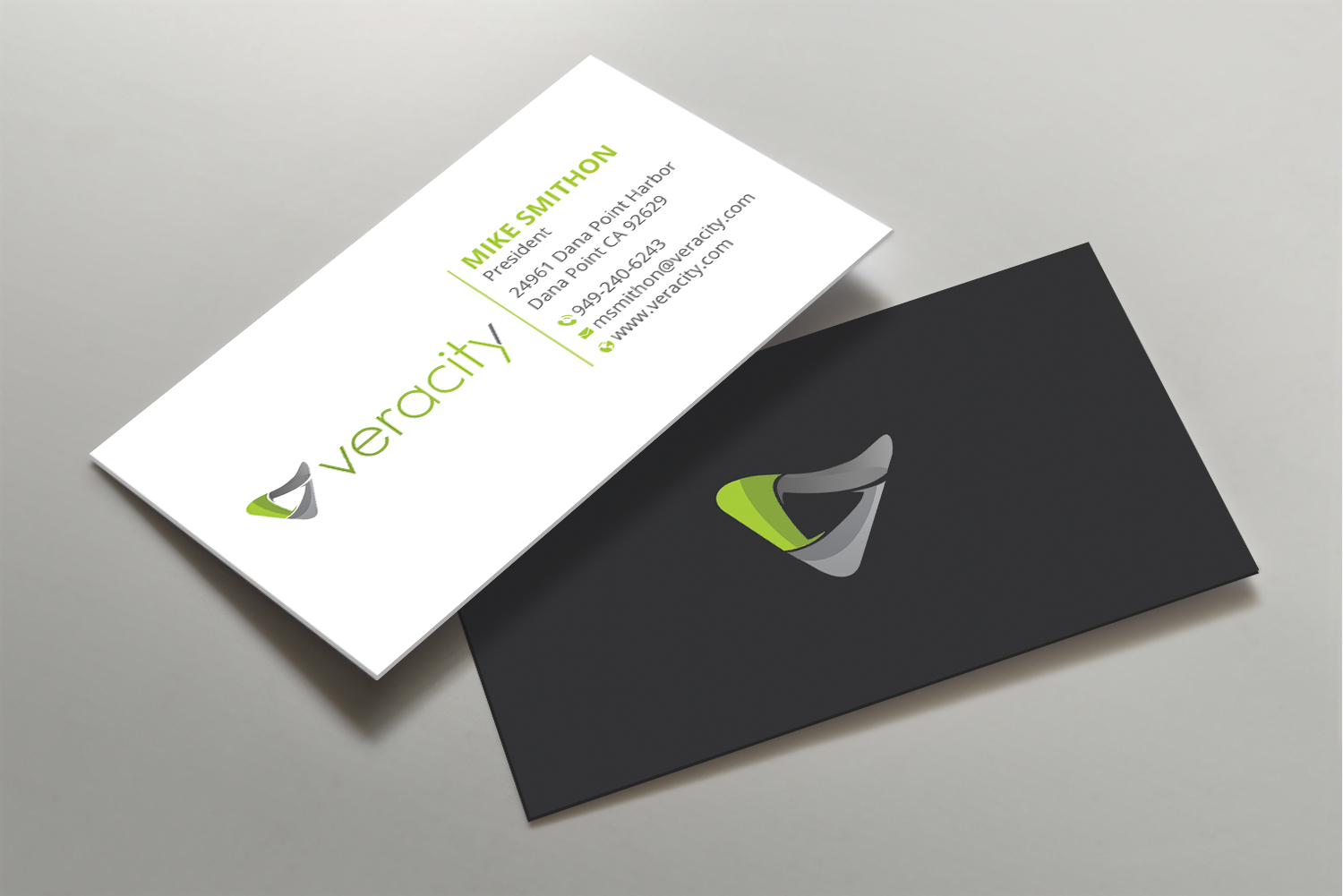 Business Card Design by DesignShout for veracity | Design #23425157