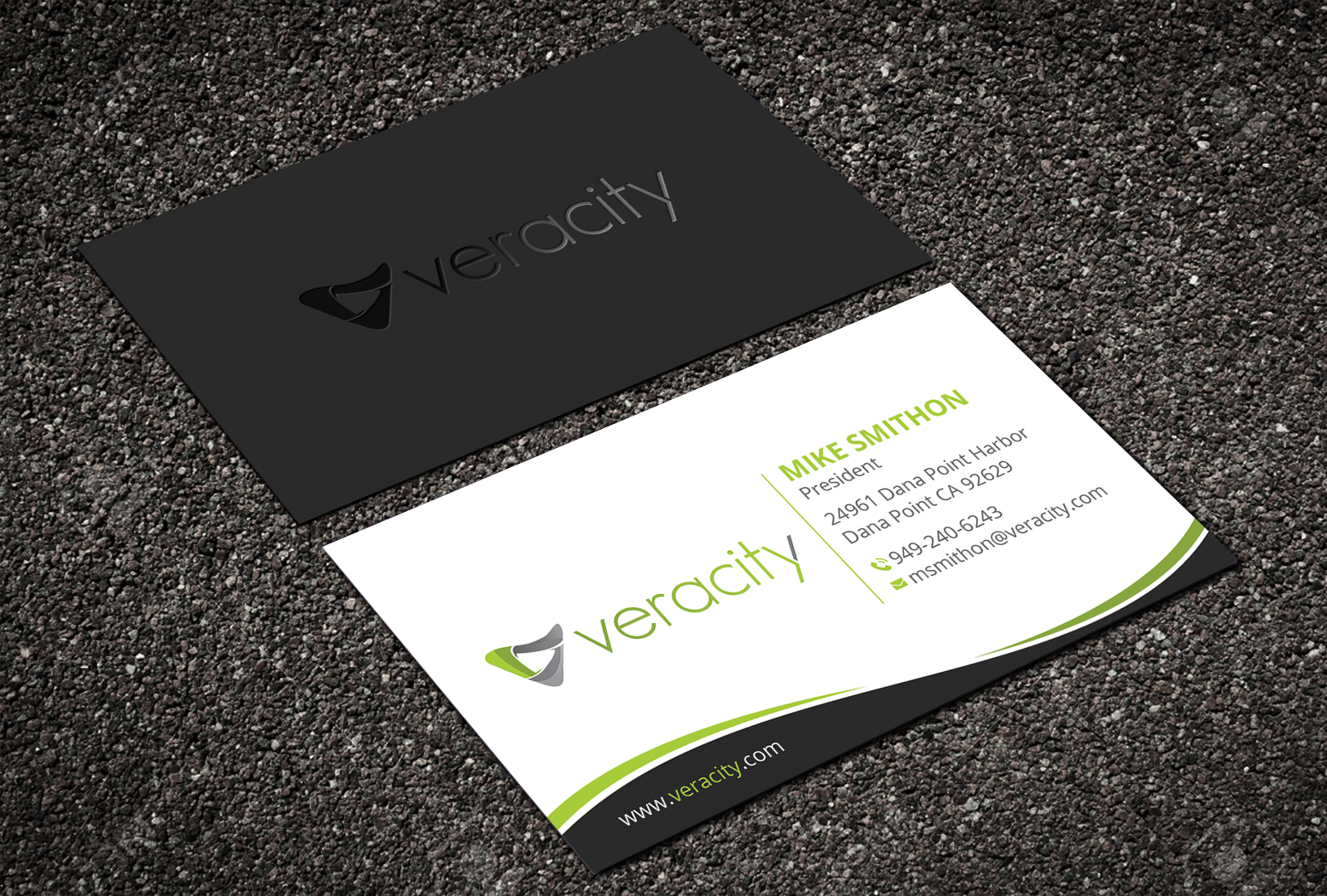 Business Card Design by DesignShout for veracity | Design #23425439