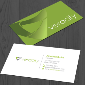 Design de Carte de Visite par Imagine design000 pour veracity | Design : #23419453