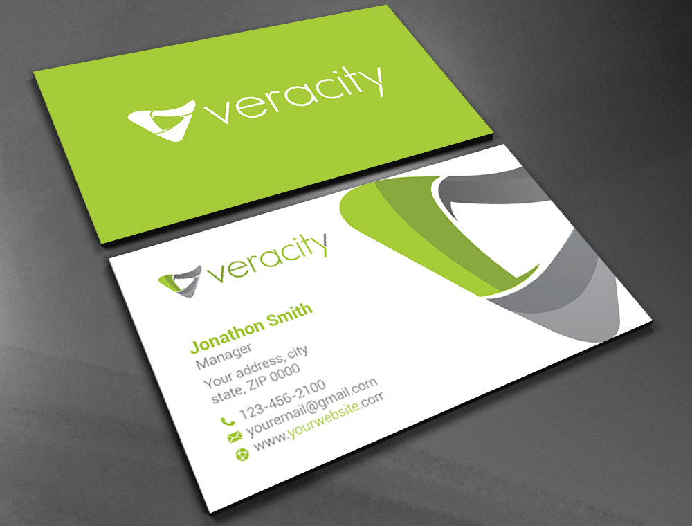 Design de Carte de Visite par Imagine design000 pour veracity | Design #23420850