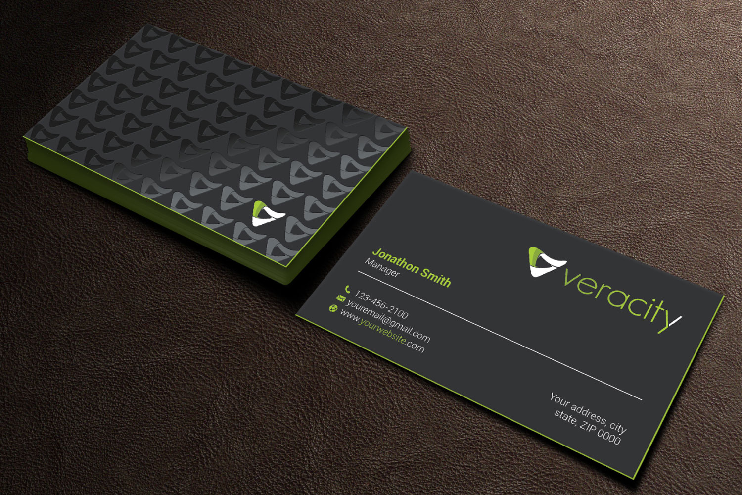 Design de Carte de Visite par Imagine design000 pour veracity | Design #23421297