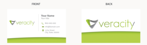 Business Card Design by nepatfan11 for veracity | Design: #23437488