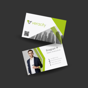Business Card Design by Gausian Studio for veracity | Design: #23463800