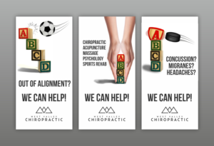 West Valley Chiro Advertising .... just copy what we have drawn out .... it should take an hour | Graphic Design by Czeh