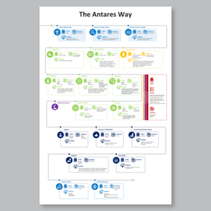 Infographic Business Process Flowchart | Infographic Design by Annie Creative Service
