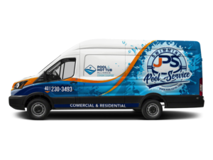 Car Wrap Design by Czeh for JPS POOL SERVICE | Design: #23432480