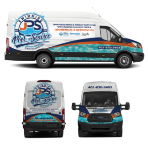 Car Wrap Design by Yoga Tri for JPS POOL SERVICE | Design #23453868