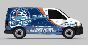 Car Wrap Design by haru_ichiban for JPS POOL SERVICE | Design: #23445014