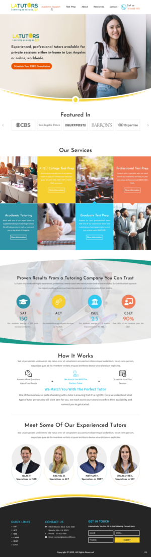 Web Design by pb for this project | Design: #23425237