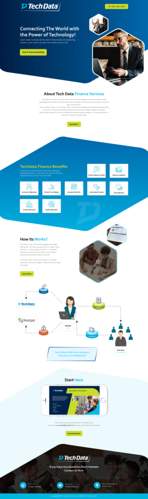 Landing Page Design by rightway