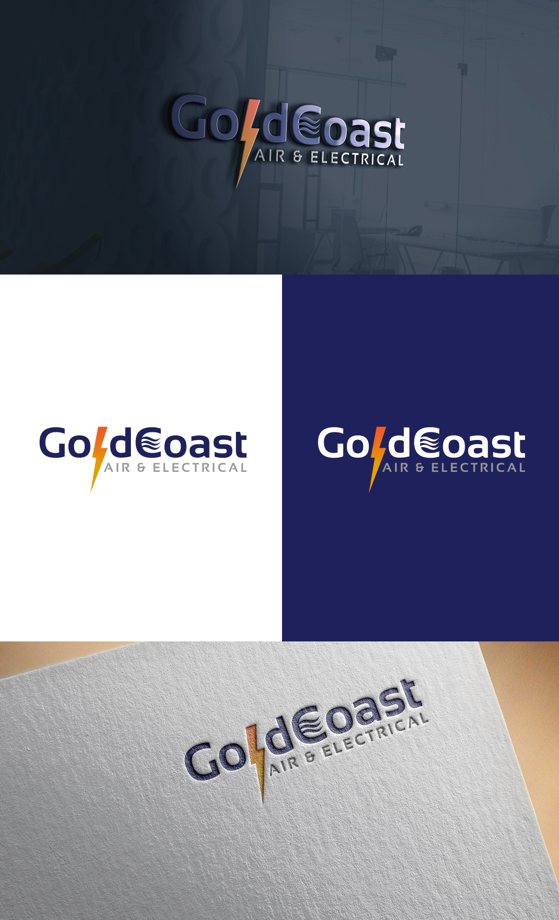 Logo Design by GLDesigns for Glock Electrical | Design #23431249