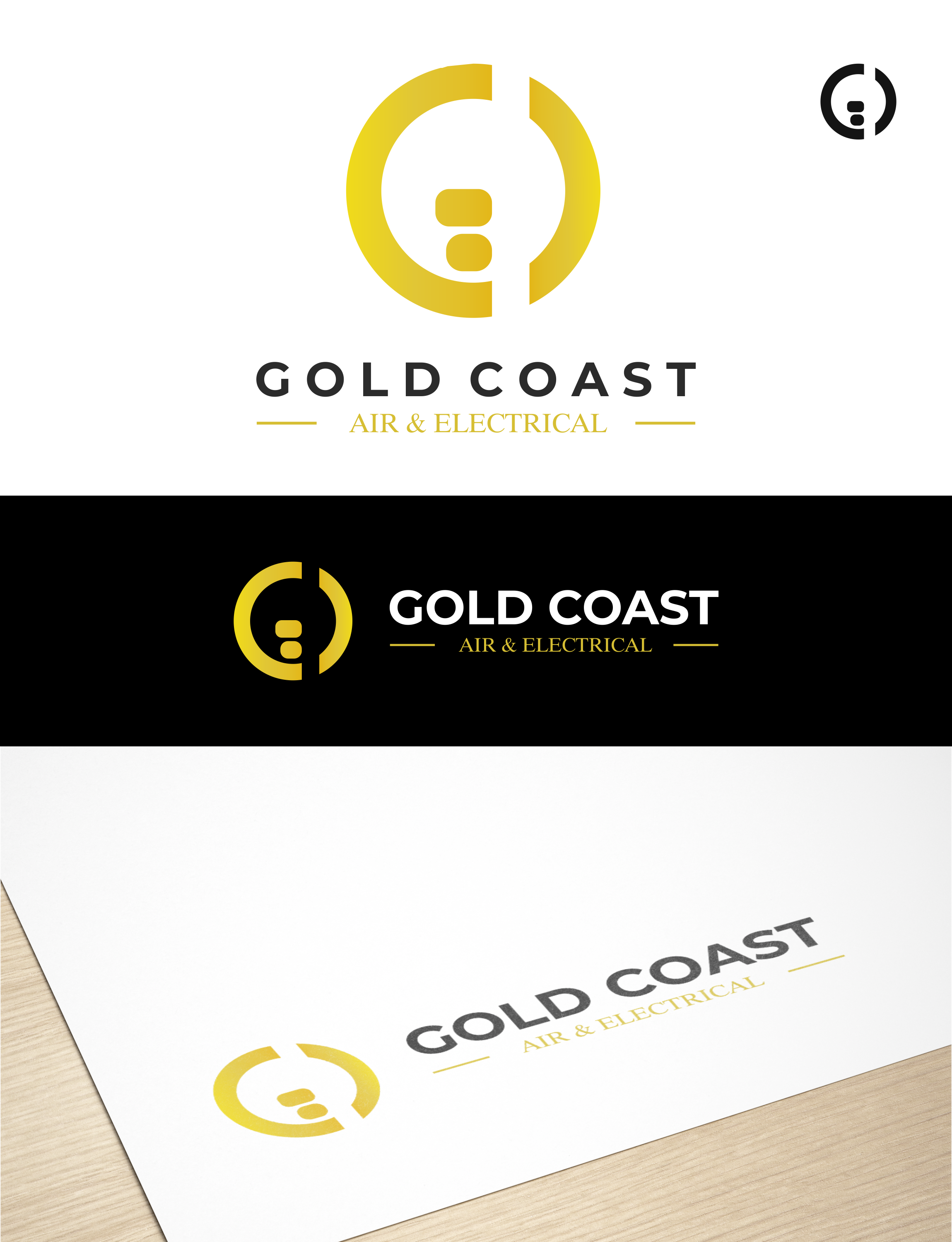 Logo Design by Adeikhan for Glock Electrical | Design #23470851