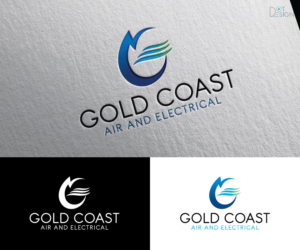 Gold Coast Air and Electrical | Logo Design by Dot Design 3