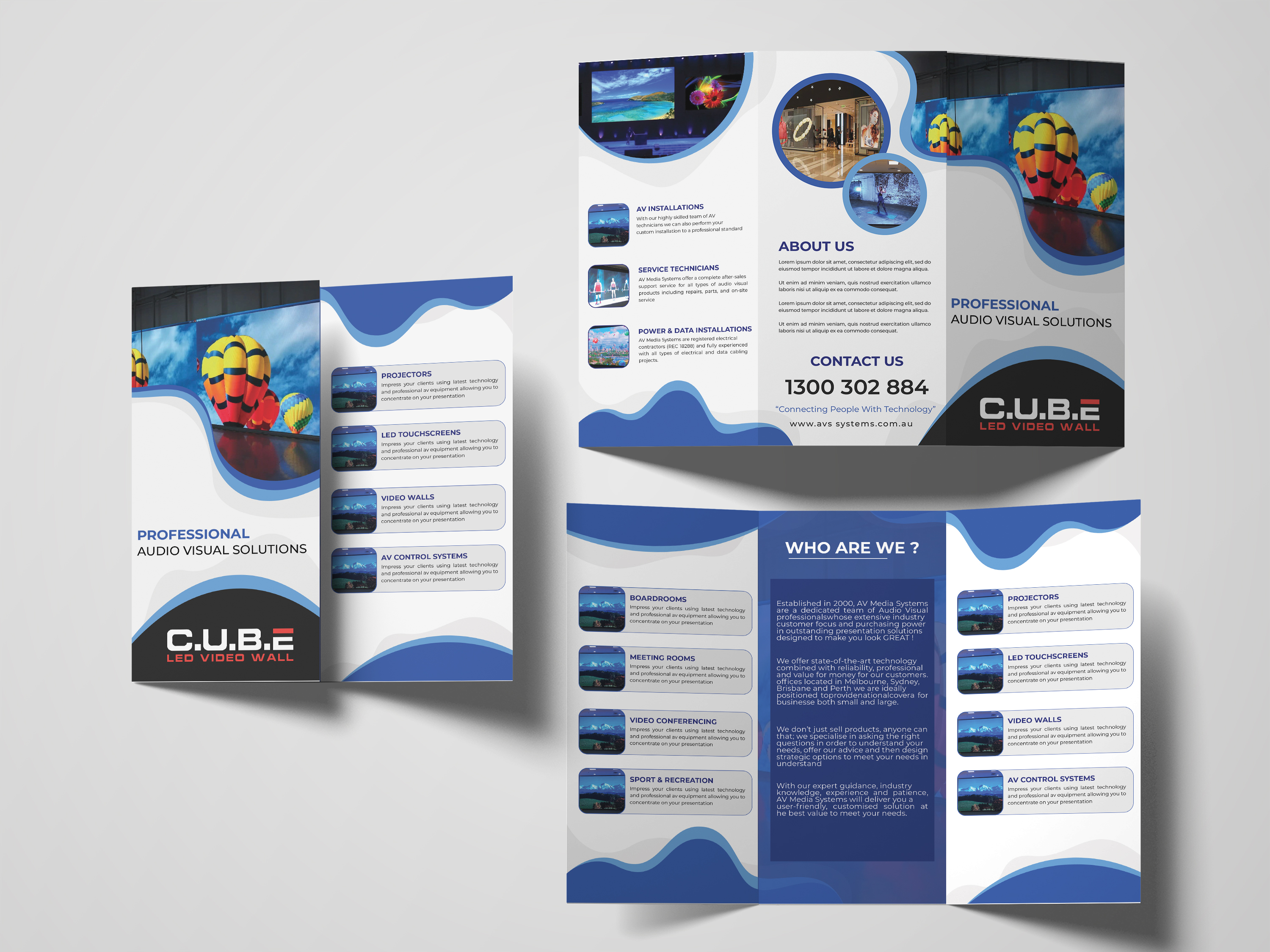 Flyer Design by Gexton for AV Media Systems | Design #23442449