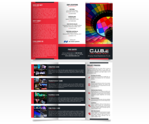 CUBE Video Wall flyer | Flyer-Design von Luniere Designs