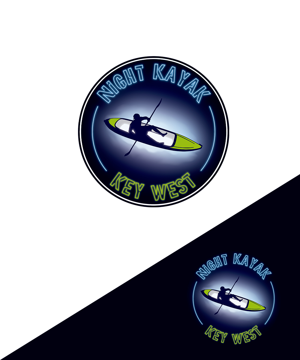 Logo Design by StudioD™ for Night Kayak Key West | Design #23432992