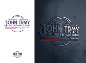John Troy for Eanes School Board | Diseño de Logo por denuj